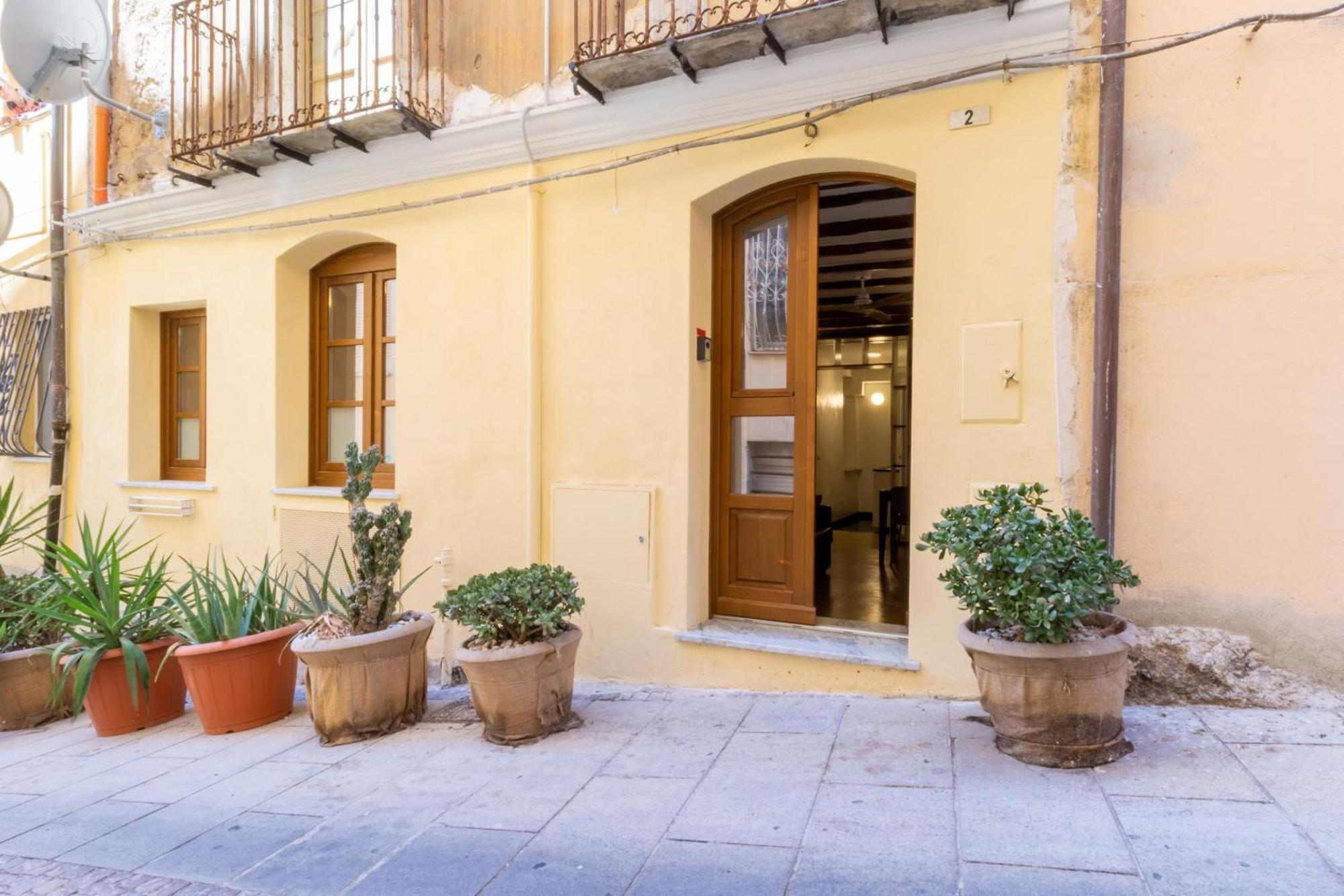 Casa Buragna Daire Cagliari Dış mekan fotoğraf